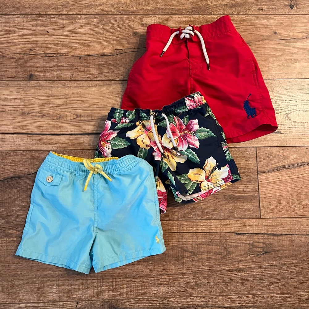 Polo Ralph Lauren boys swim trunks bundle
